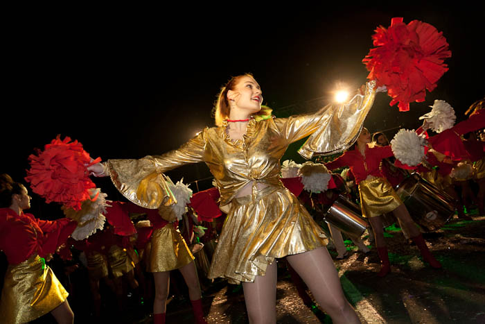 Ночной карнавал в 2012 году в Лимассоле