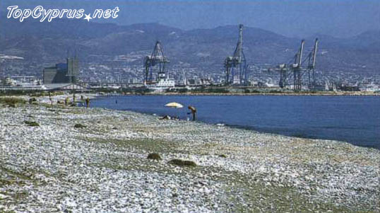 Пляж Ледис Майл (Lady smile) и порт Лимасола